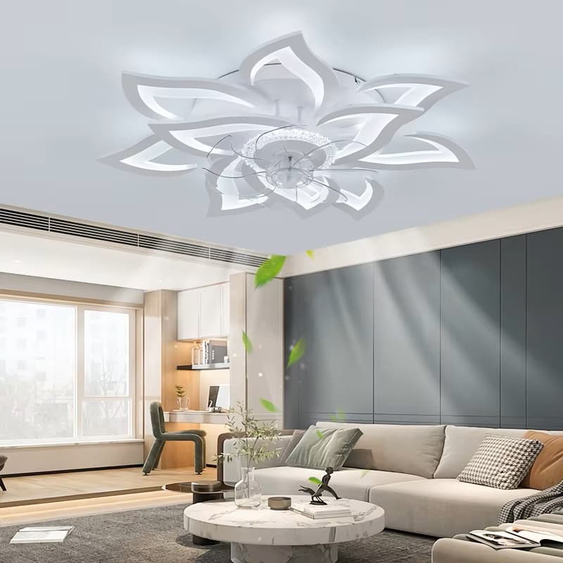 Ventilador de techo LED con mando